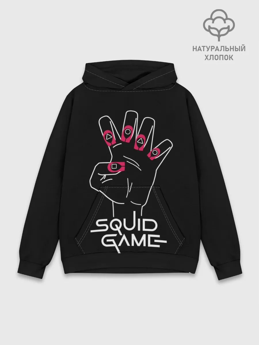 Худи мужской база хлопок / Hand of player 001