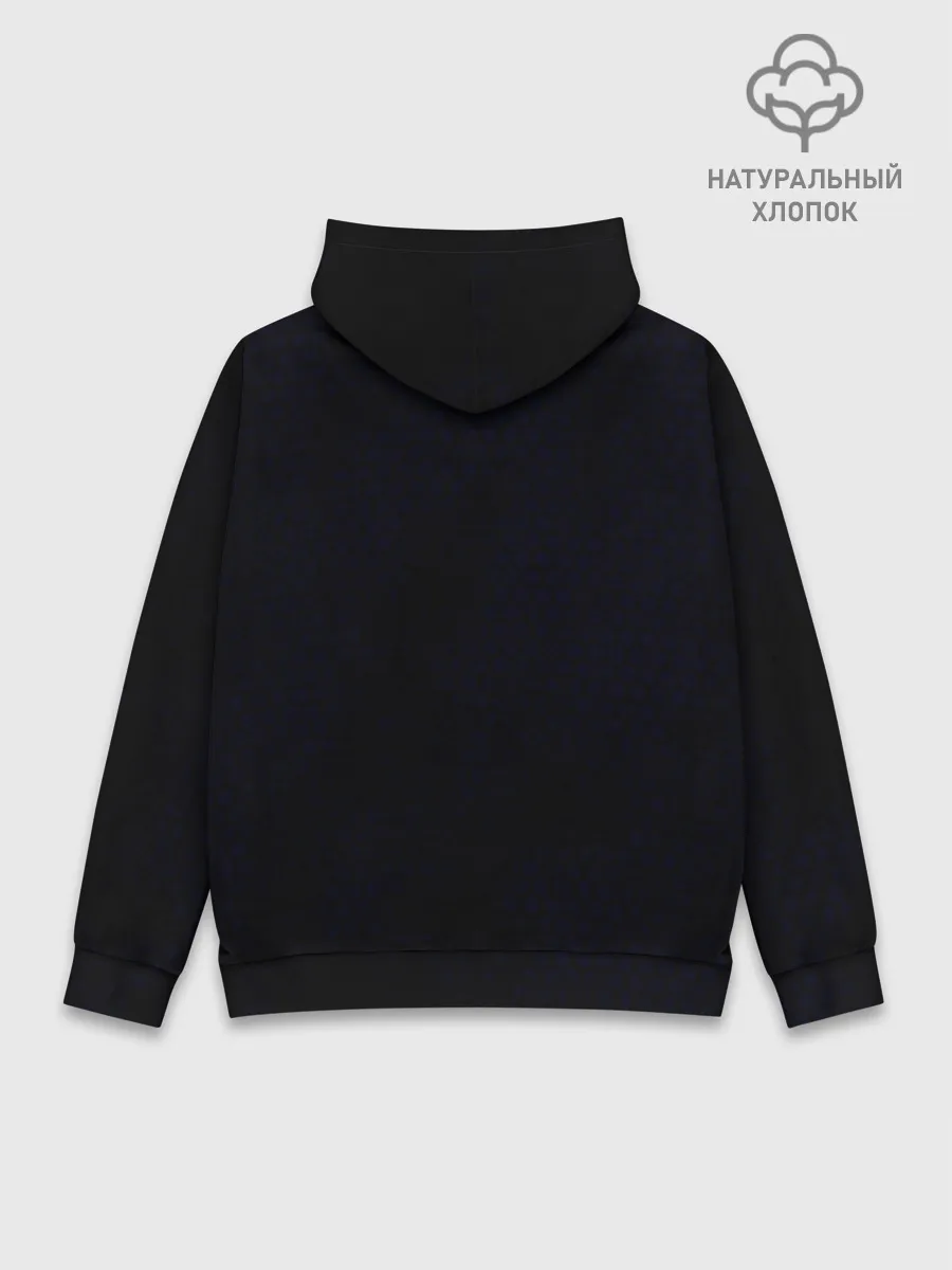 Худи мужской база хлопок / Сатору Годжо без повязки Магическая битва