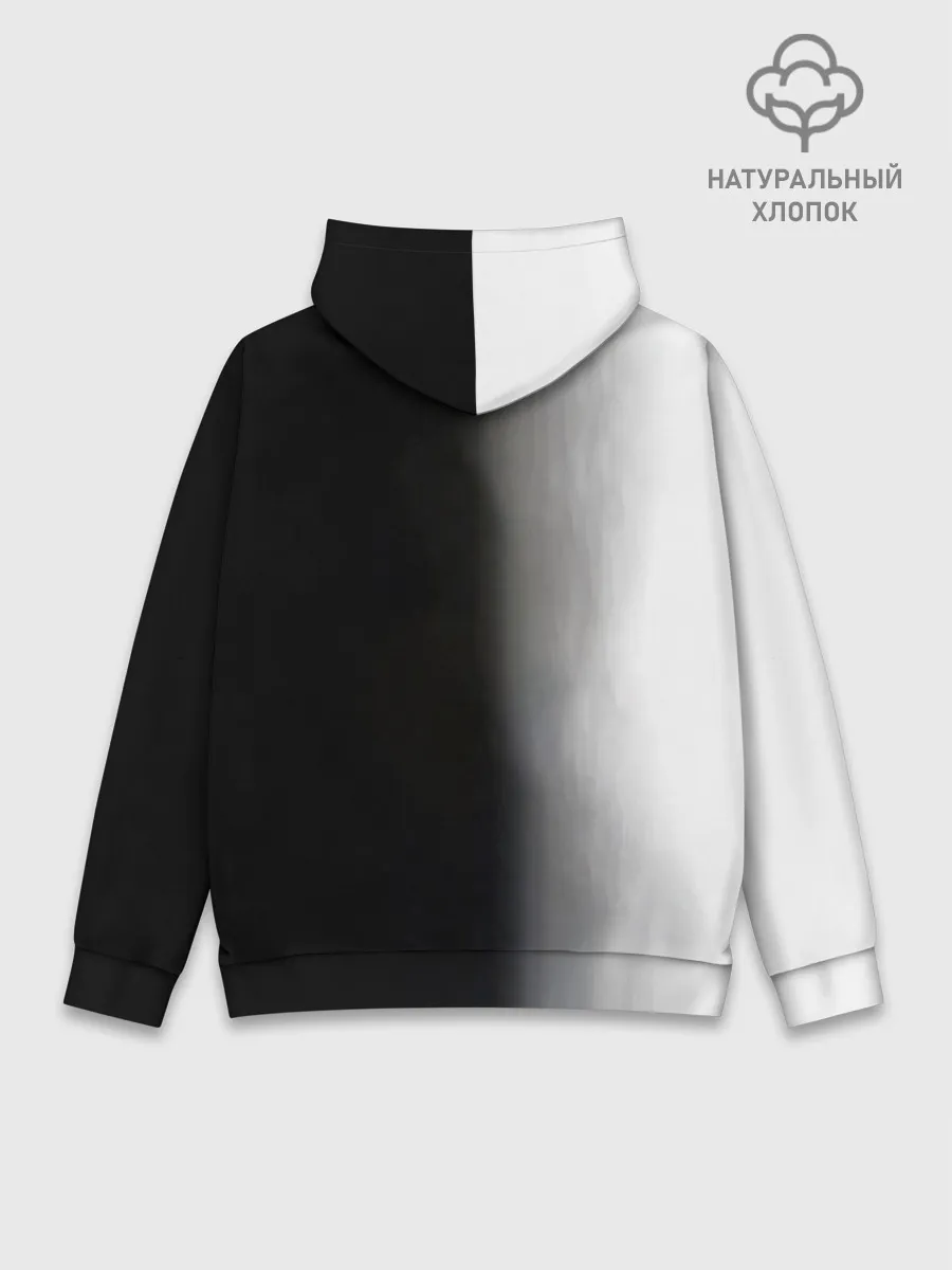 Худи мужской база хлопок / Металлическое тело Геноса One Punch-Man