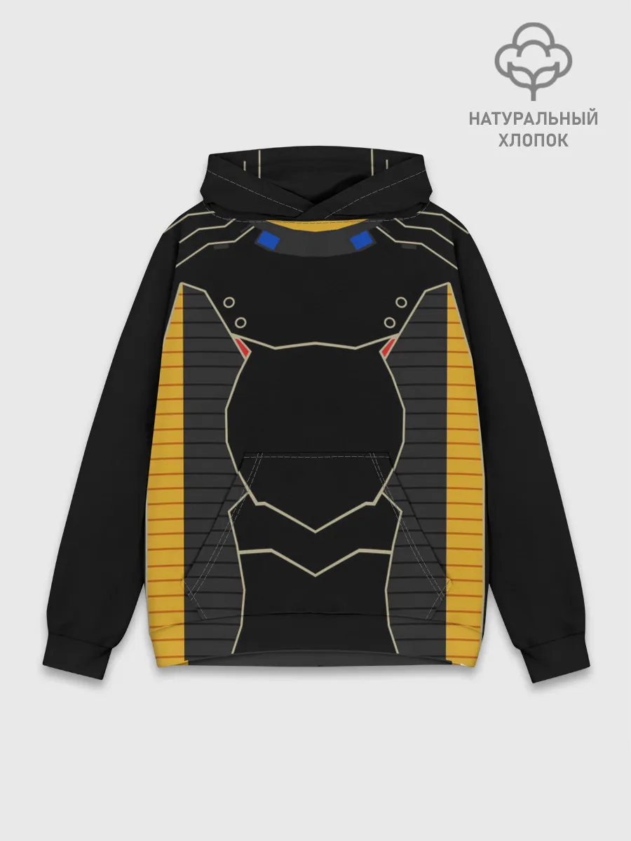 Худи мужской база хлопок / КИБЕРНЕТИЧЕСКИЙ КОСТЮМ / CYBER UNIFORM