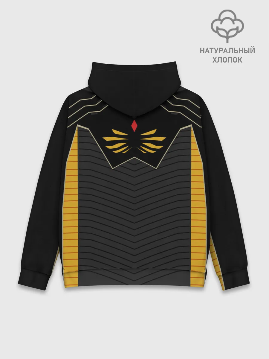 Худи мужской база хлопок / КИБЕРНЕТИЧЕСКИЙ КОСТЮМ / CYBER UNIFORM