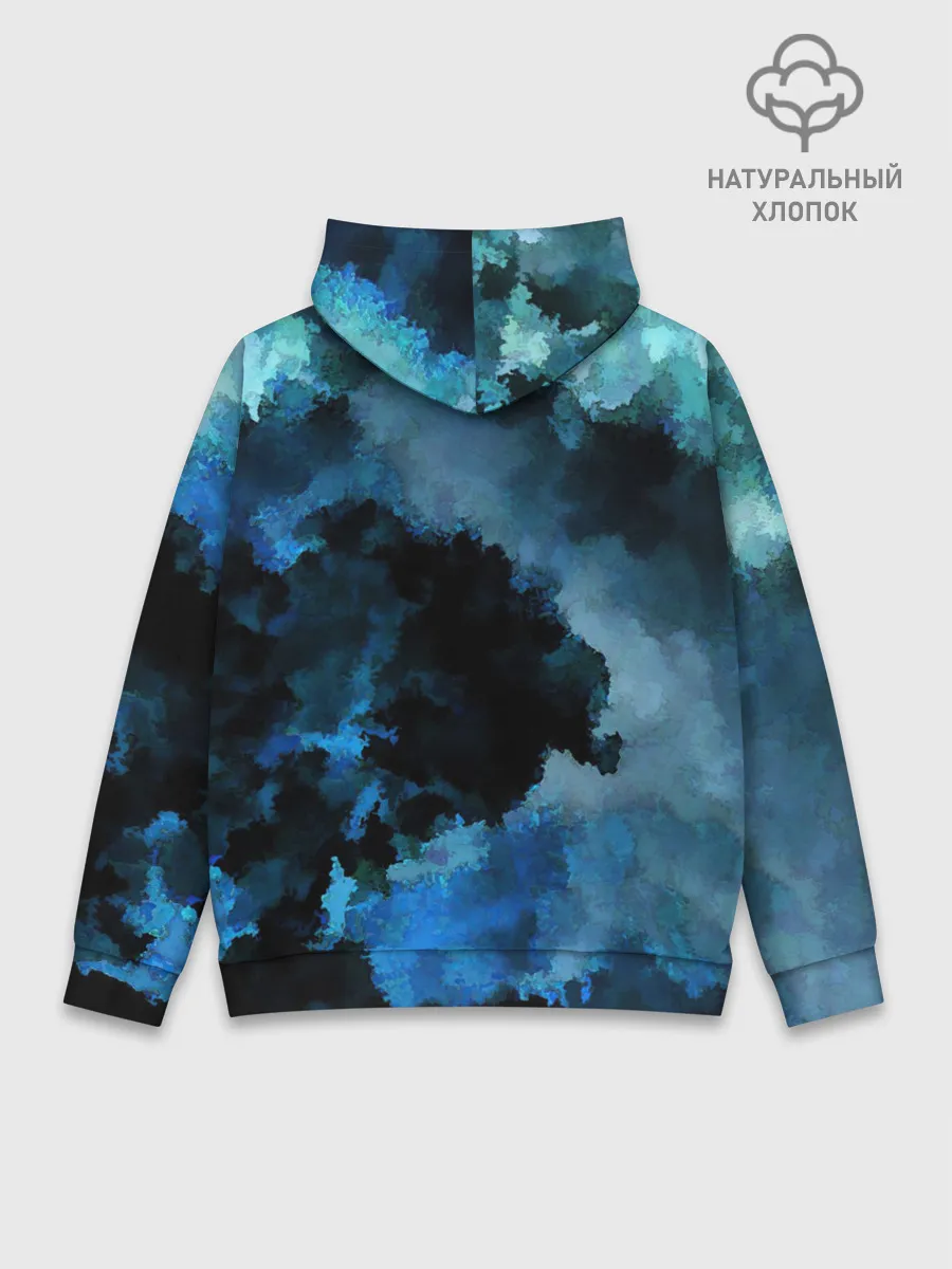 Худи мужской база хлопок / Взрыв на глубине