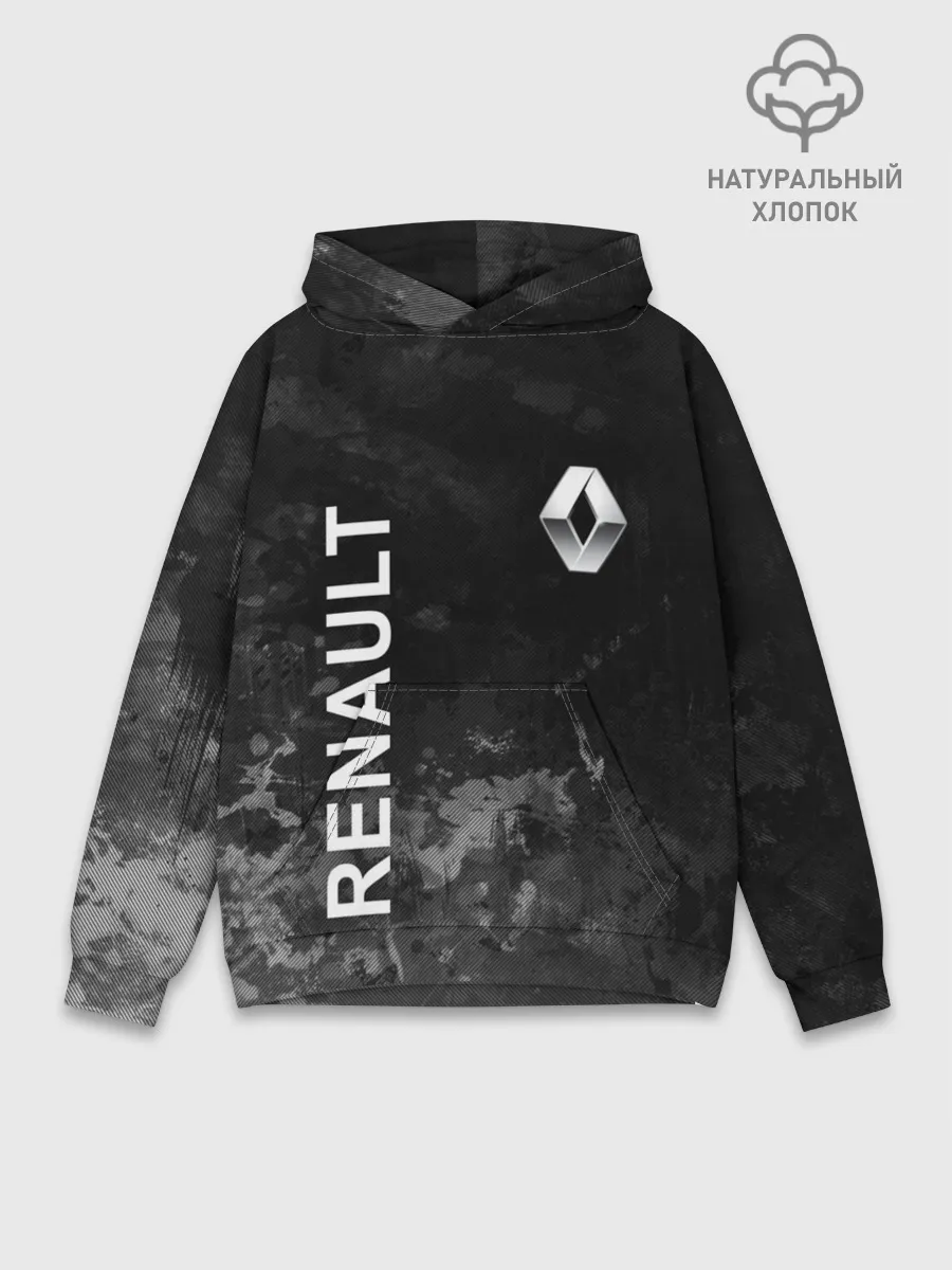 Худи мужской база хлопок / Рено, текстура