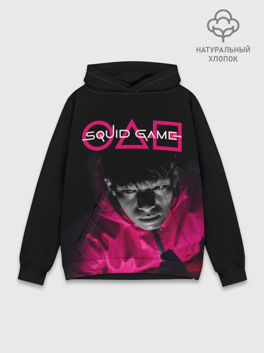 Худи мужской база хлопок / Squid game: police officer