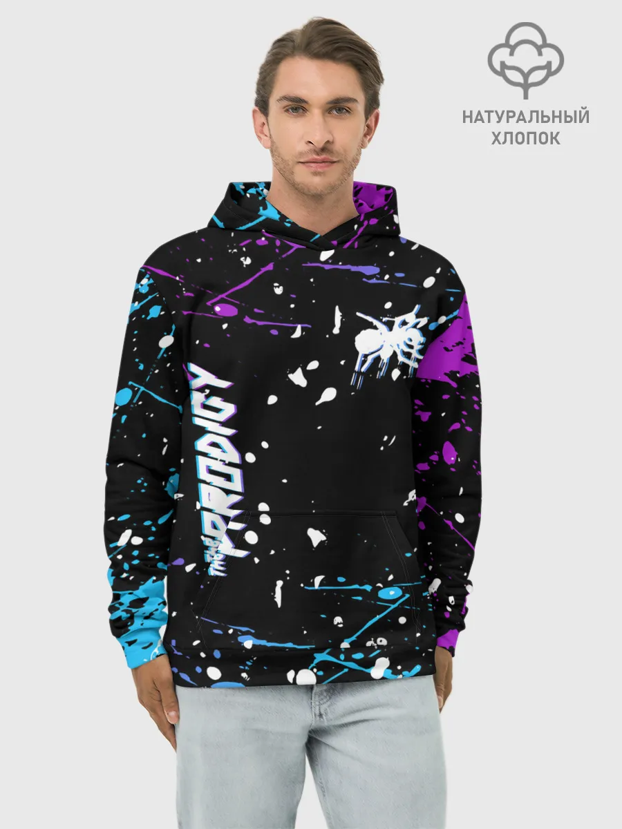 Худи мужской база хлопок / The Prodigy | паук