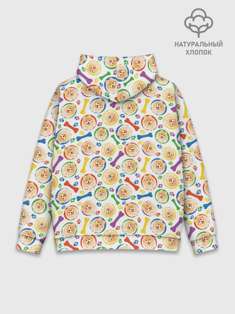 Худи мужской база хлопок / Чау-Чау