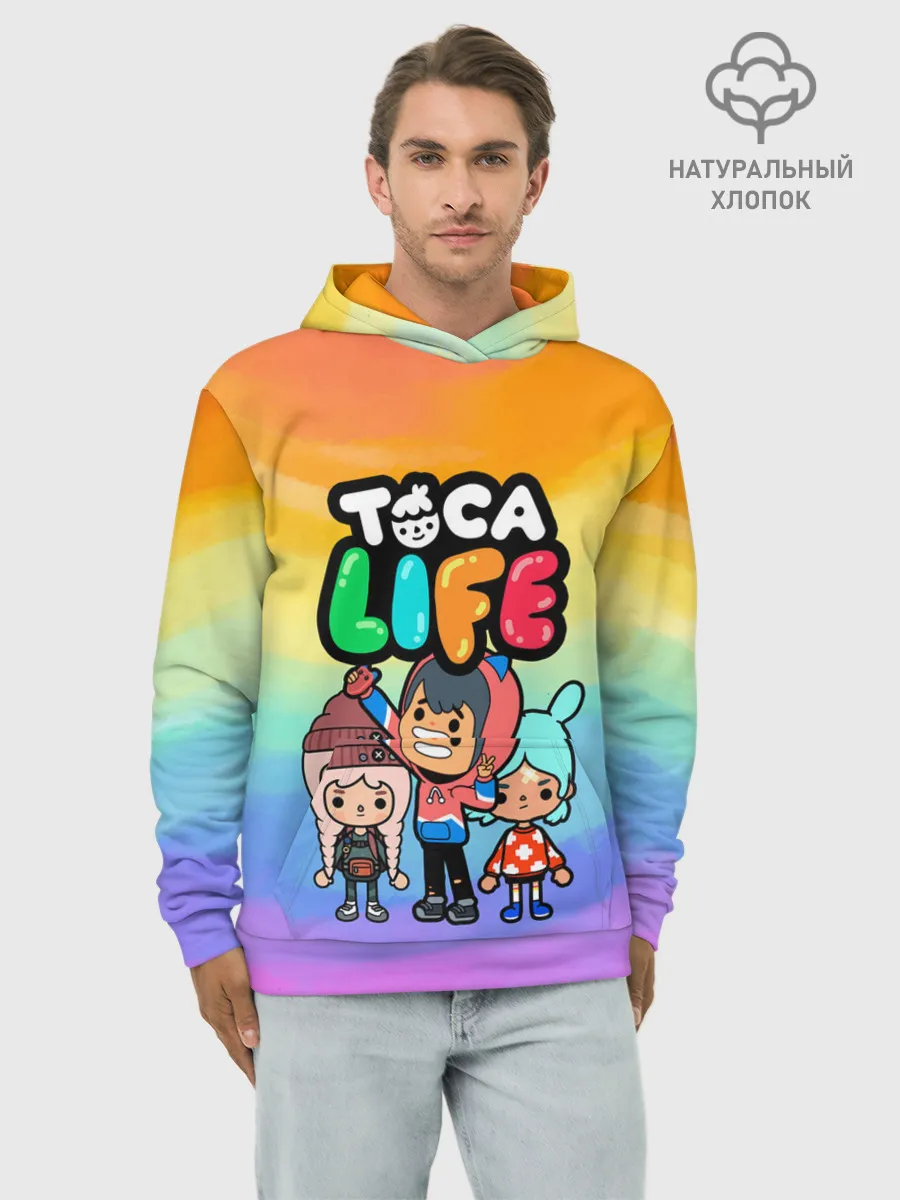 Худи мужской база хлопок / Рита Зик | Тока Бока