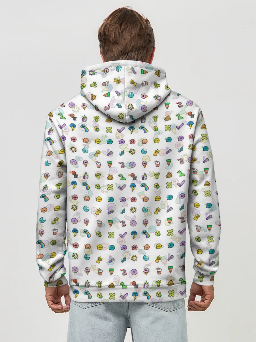 Худи мужской база хлопок / Toca Boca | Тока Бока | Паттерн