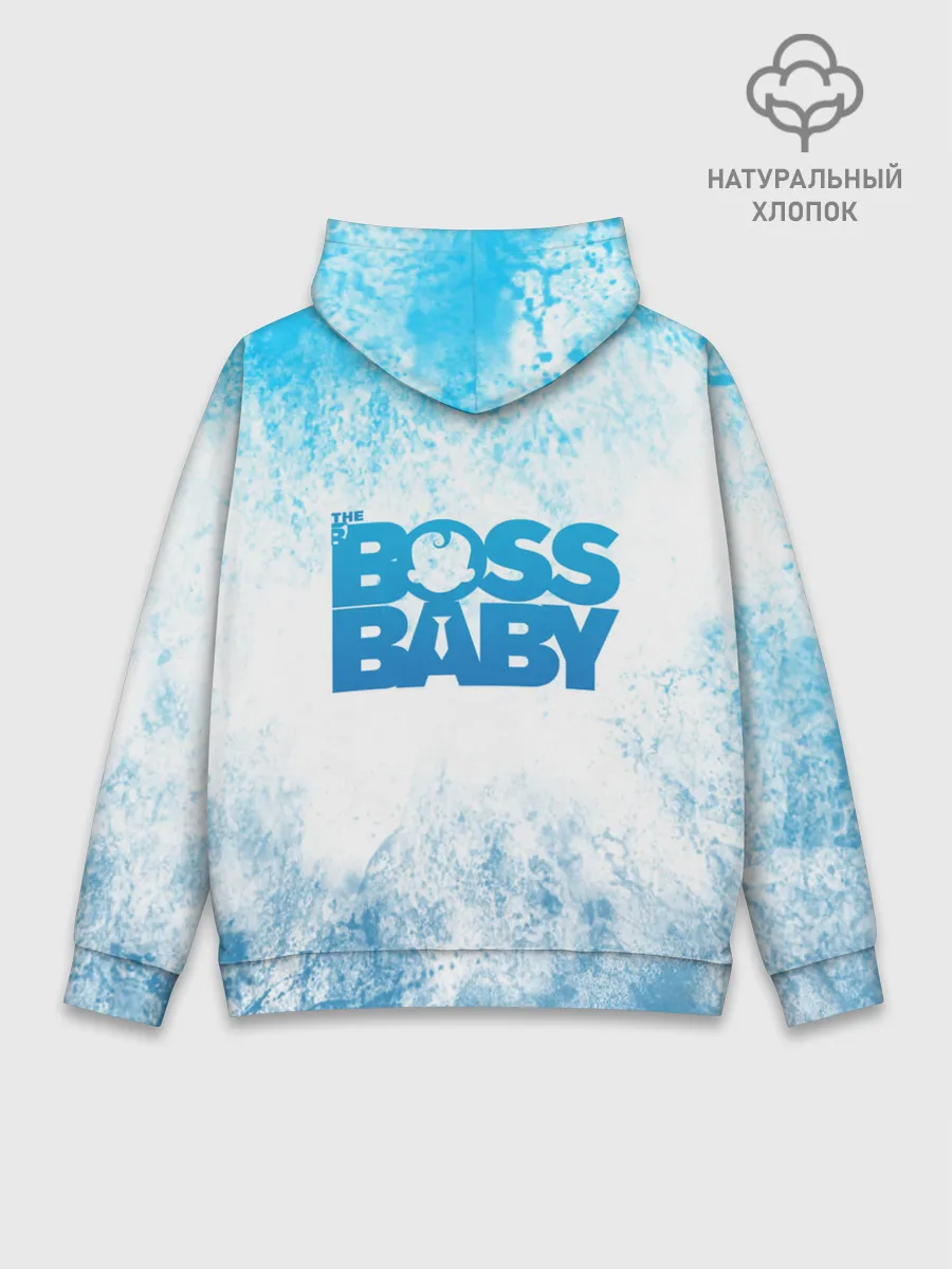 Худи мужской база хлопок / Босс Молокосос