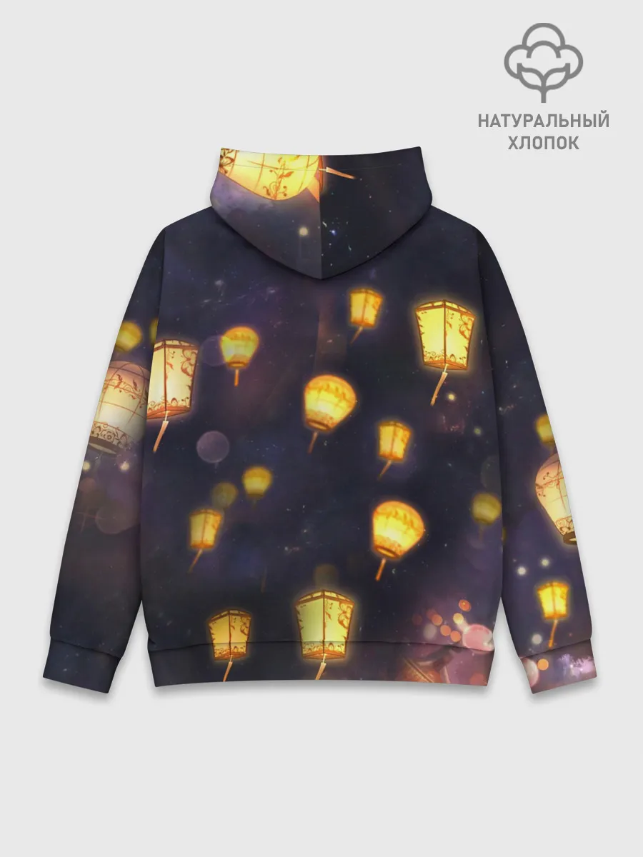 Худи мужской база хлопок / Ху Тао. Genshin Impact