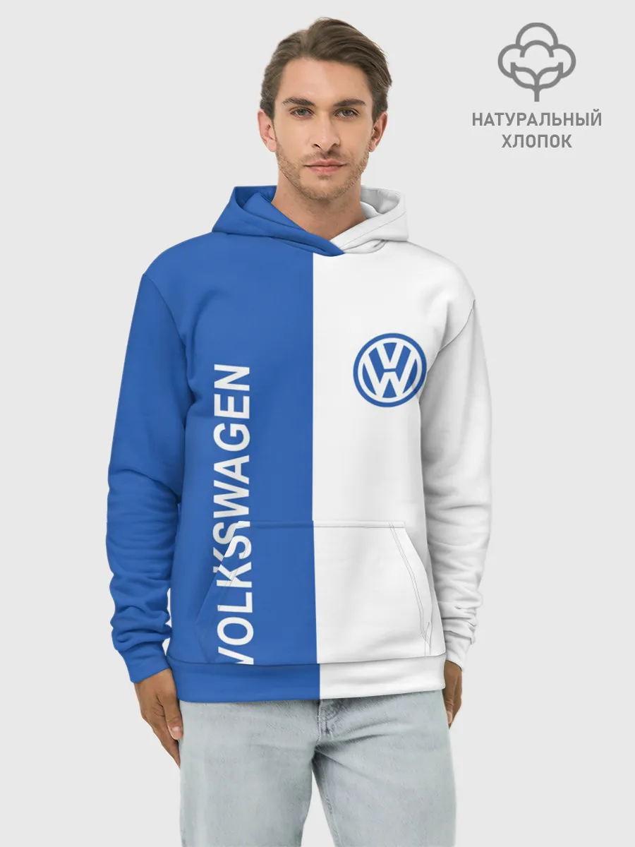 Худи мужской база хлопок / Volkswagen, ФОЛЬКСВАГЕН