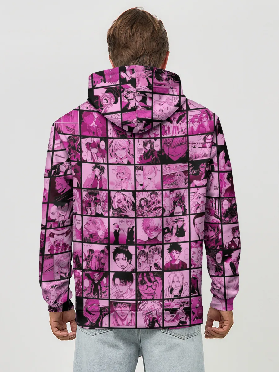 Худи мужской база хлопок / anime soul | manga