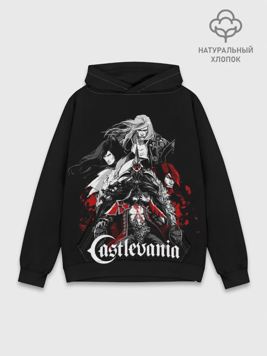 Худи мужской база хлопок / Castlevania / Кастлвания