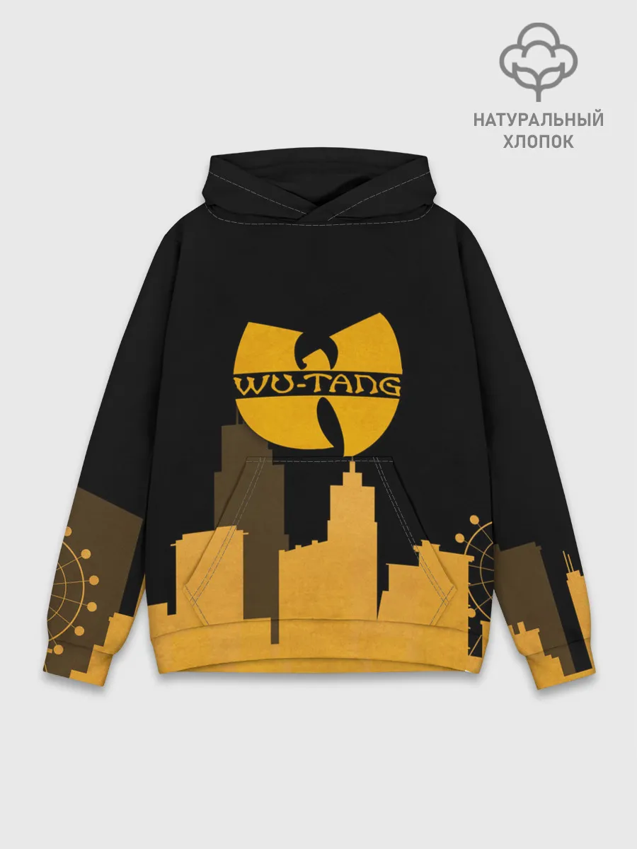 Худи мужской база хлопок / WU-TANG CLAN CITY