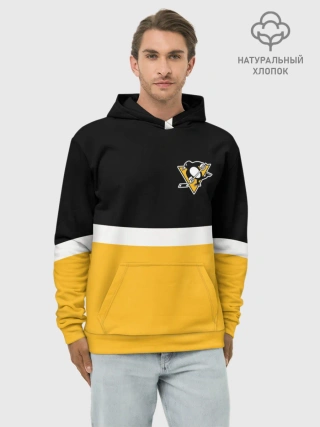 Худи мужской база хлопок / Питтсбург Пингвинз НХЛ