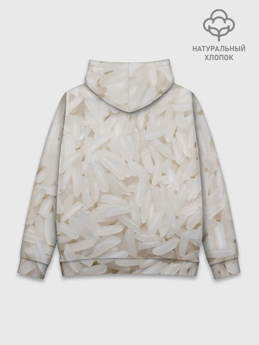 Худи мужской база хлопок / Рис/еда