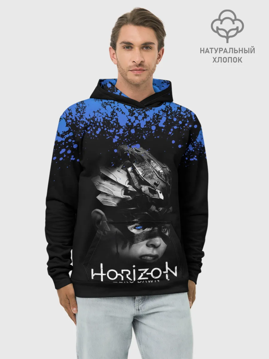 Худи мужской база хлопок / HORIZON ZERO DAWN | POSTER