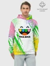 Худи мужской база хлопок / Toca Boca: Улыбашка.