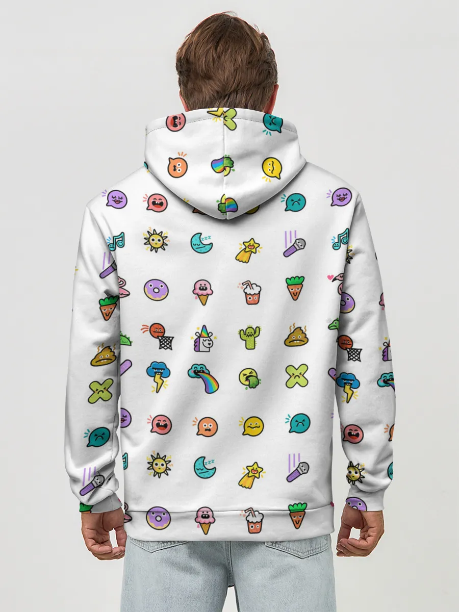 Худи мужской база хлопок / Логотип | Toca Boca | Тока Бока