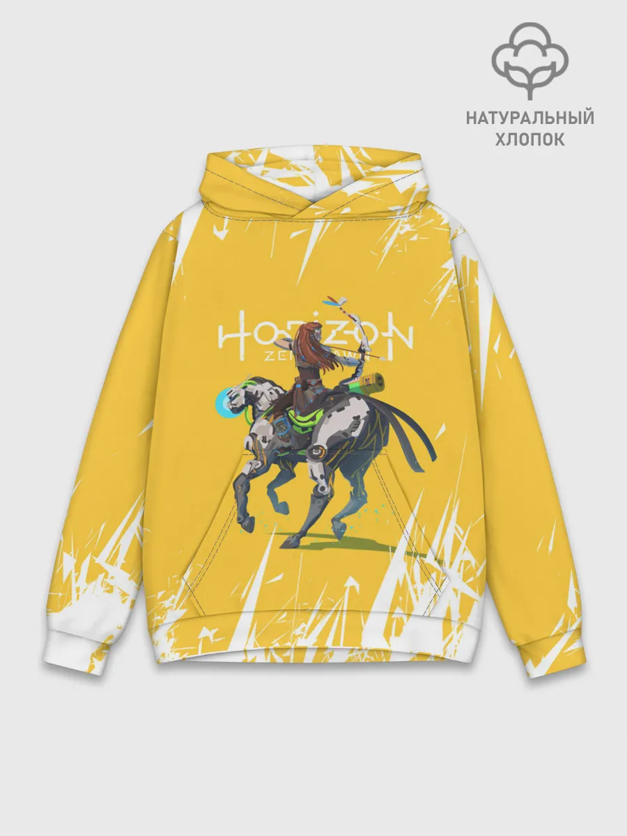 Худи мужской база хлопок / HORIZON ZERO DAWN | ALOY