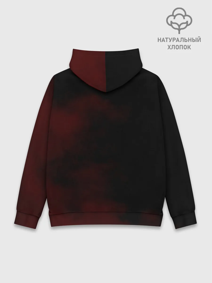 Худи мужской база хлопок / Виктор Цой автограф