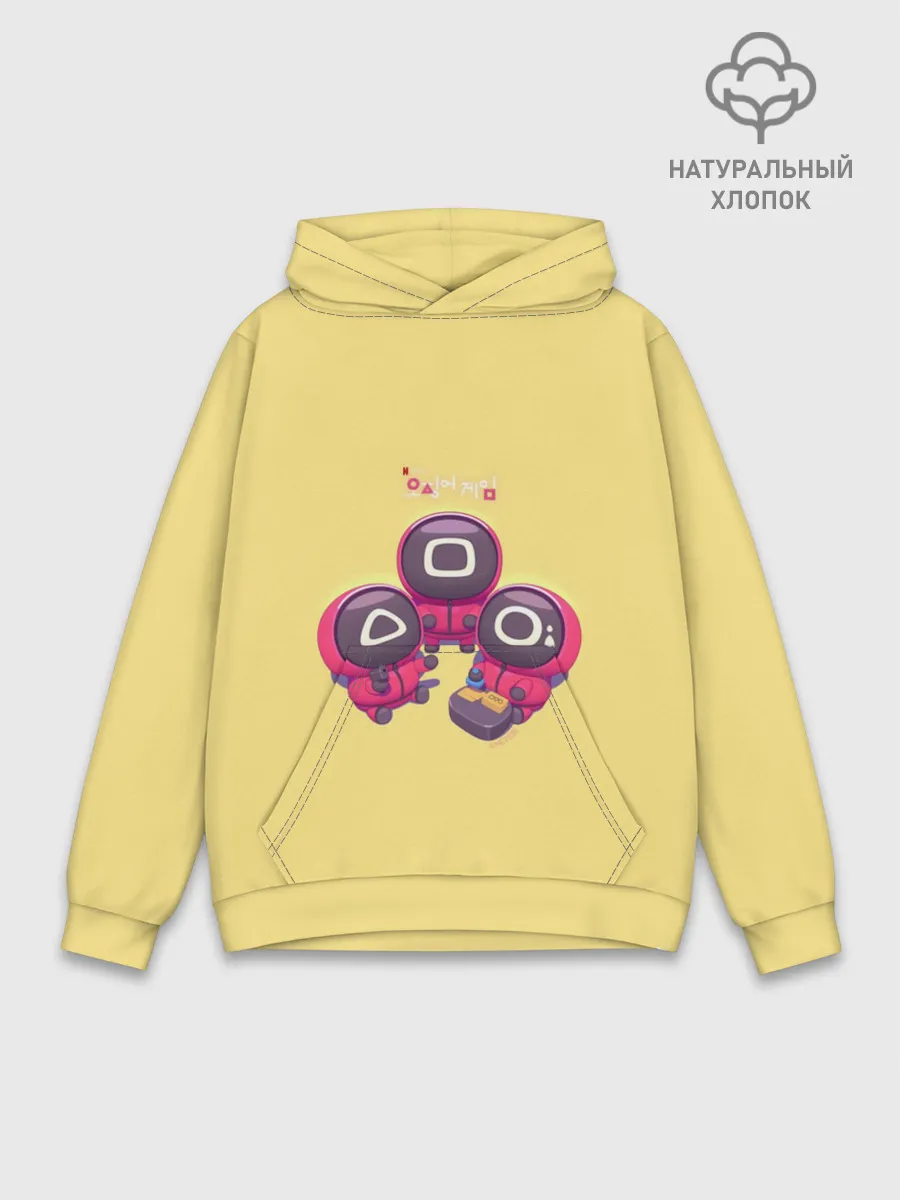 Худи мужской база хлопок / Chibi Red Soldier