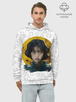 Худи мужской база хлопок / Кан Сэ Бёк