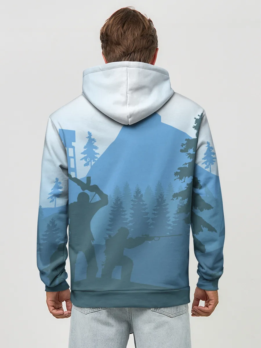 Худи мужской база хлопок / Выживалка Раст