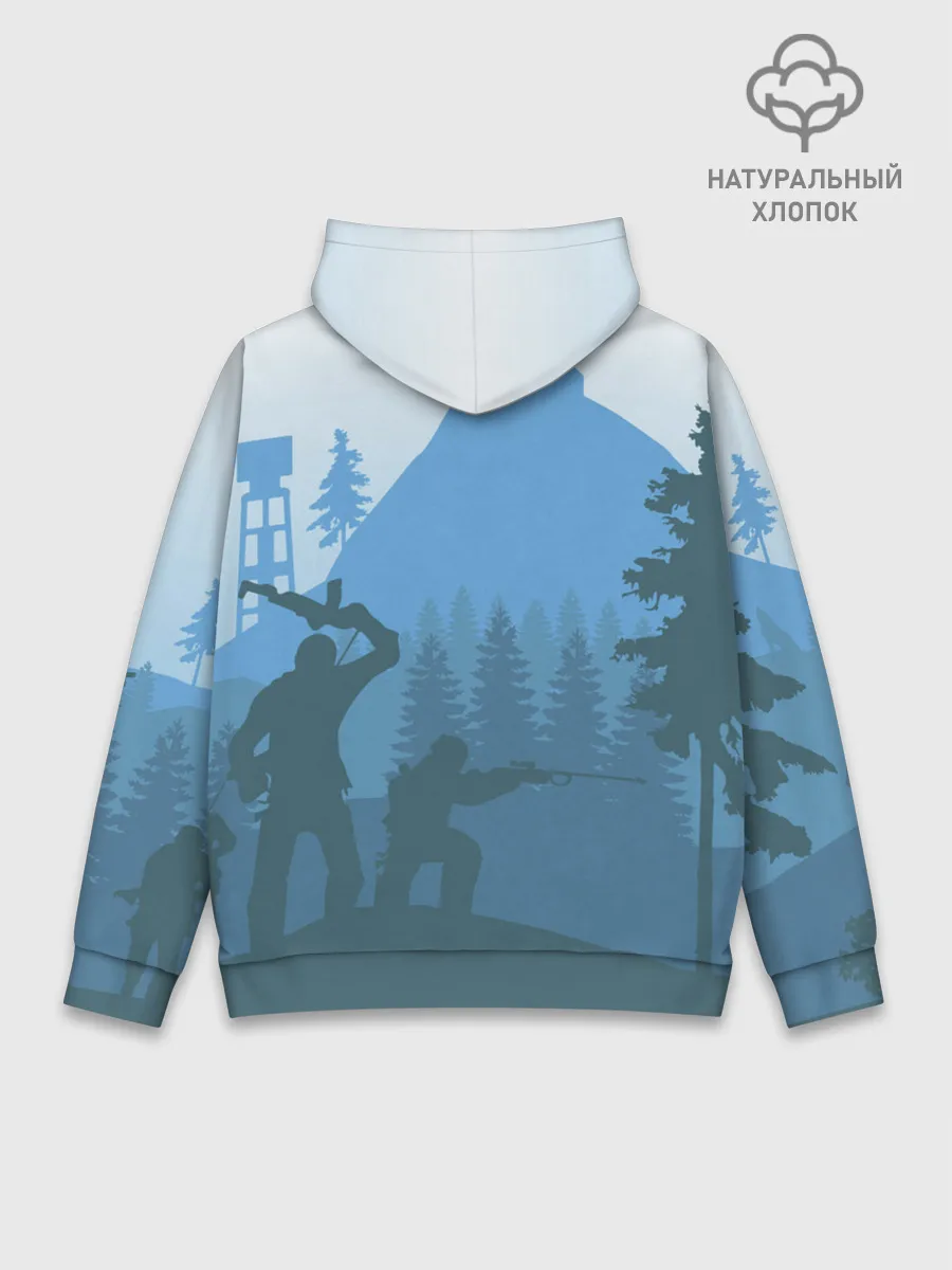 Худи мужской база хлопок / Выживалка Раст
