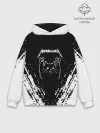Худи мужской база хлопок / Мяуталлика / Meowtallica.