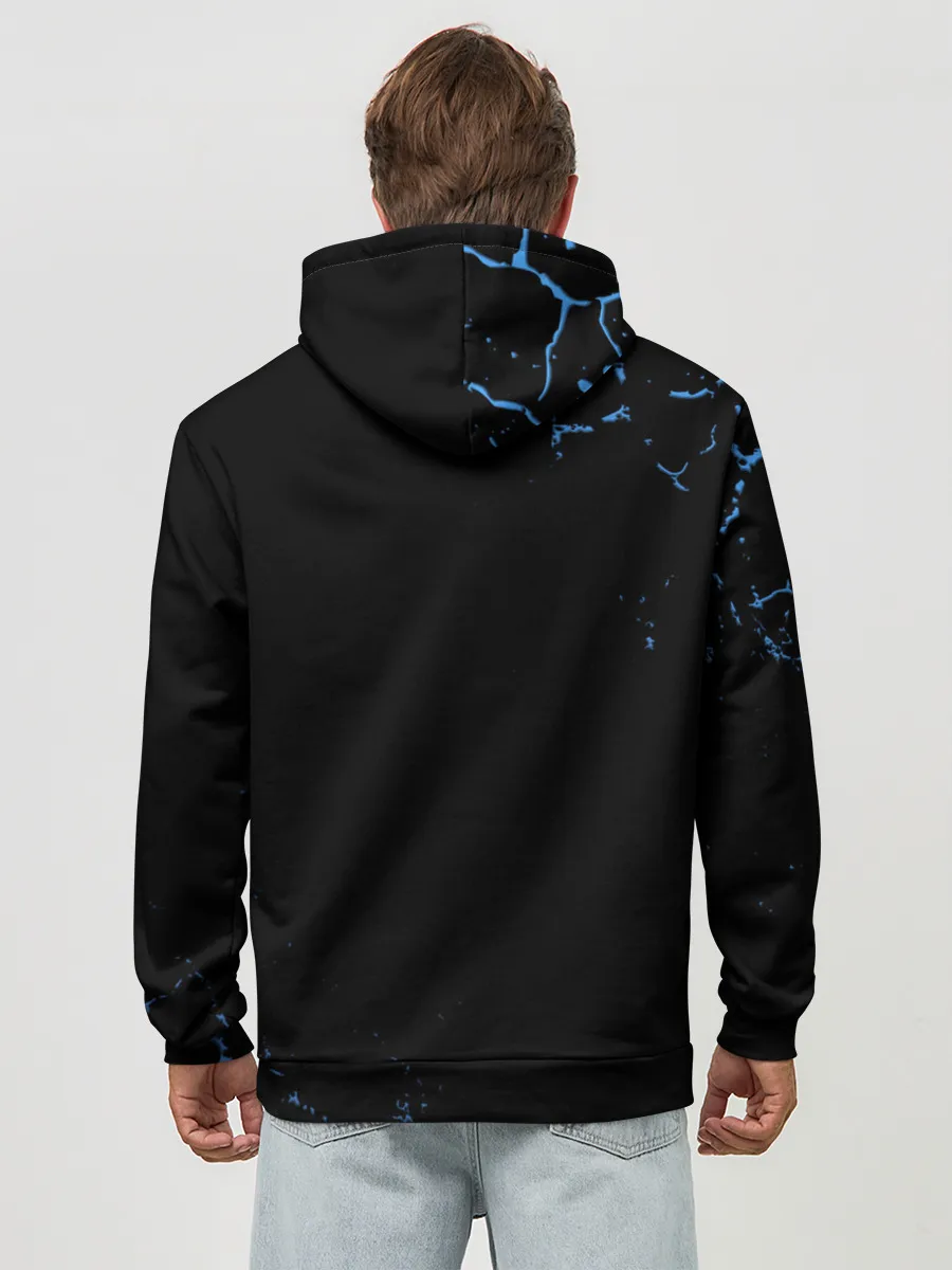 Худи мужской база хлопок / GOD OF WAR LOGO ЭМБЛЕМА / РАГНАРЁК