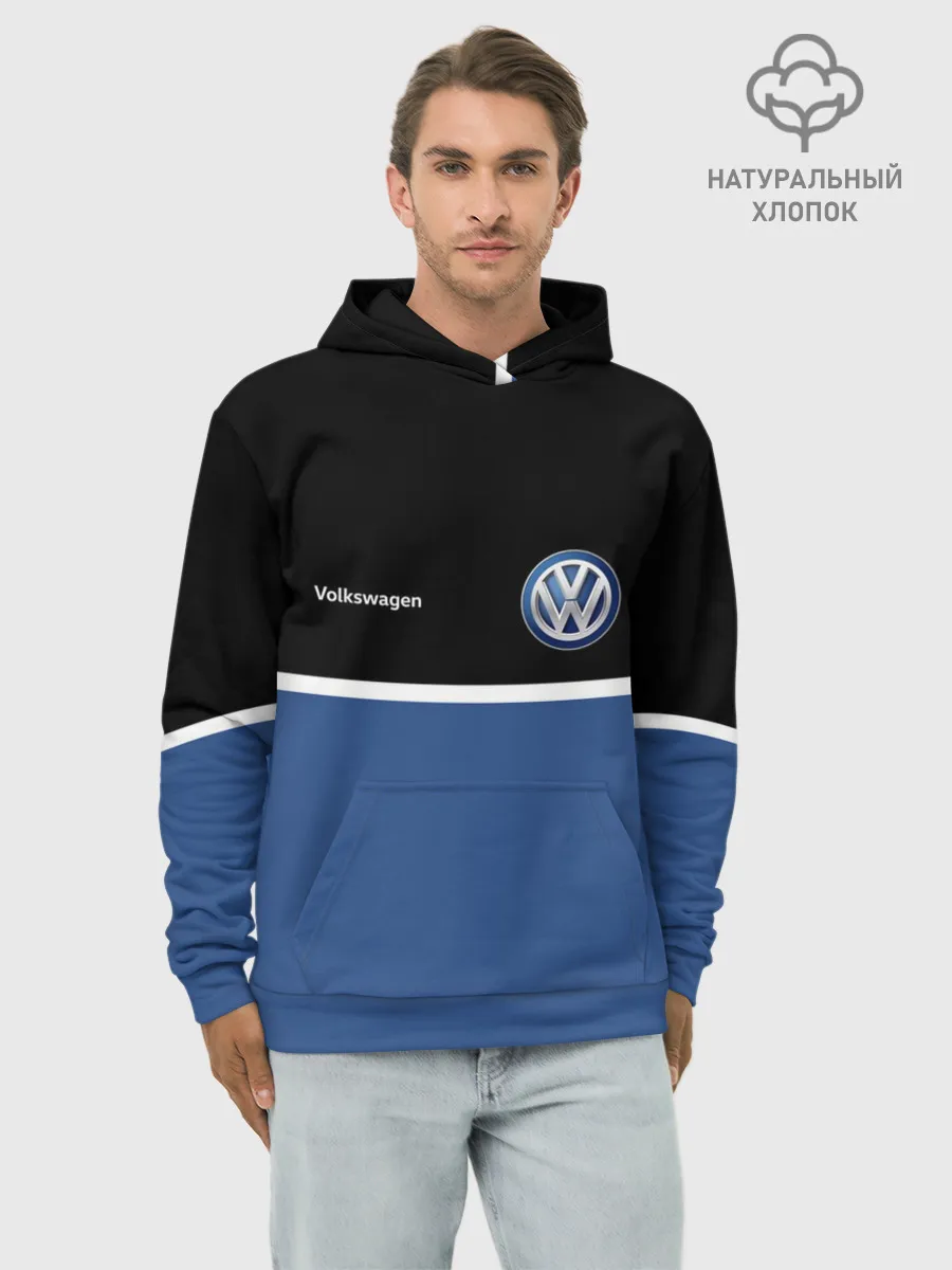 Худи мужской база хлопок / VW | Два цвета