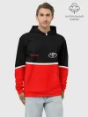 Худи мужской база хлопок / Toyota | Два цвета