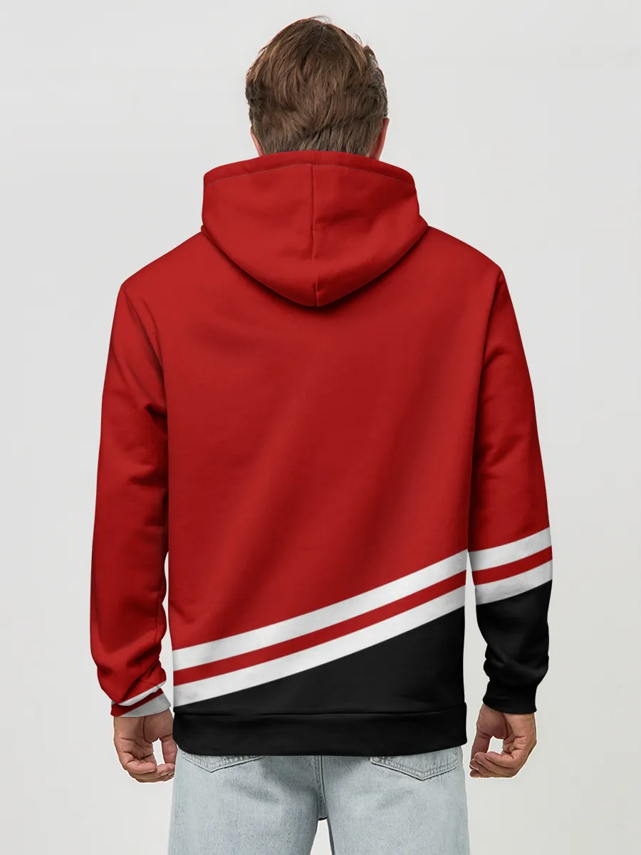 Худи мужской база хлопок / Chicago Blackhawks, NHL