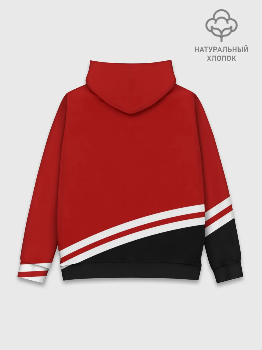 Худи мужской база хлопок / Chicago Blackhawks, NHL