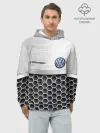 Худи мужской база хлопок / Volkswagen | Стальная решетка