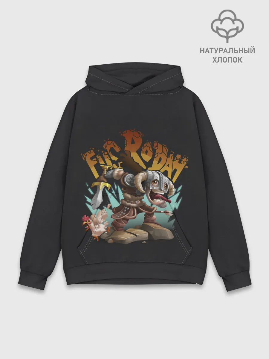 Худи мужской база хлопок / Крик Фусродах