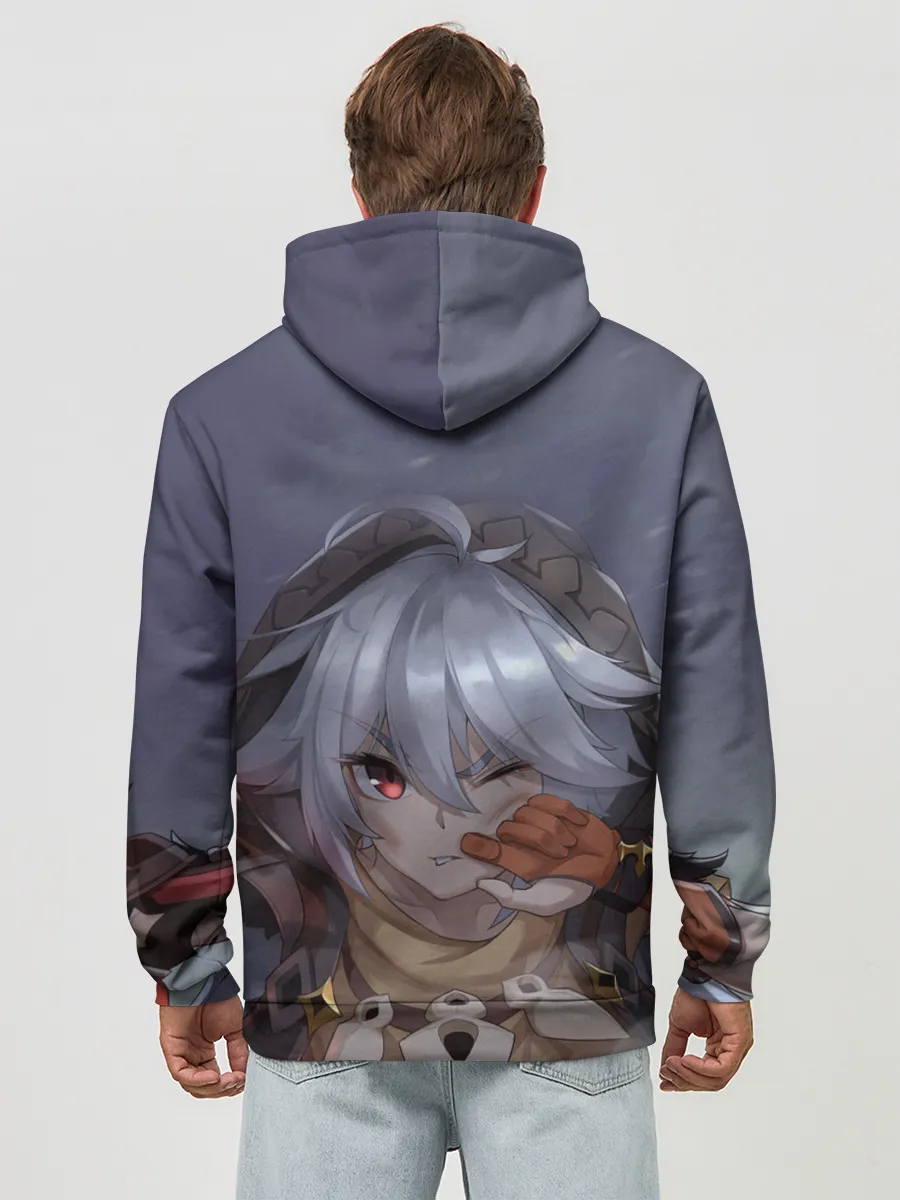 Худи мужской база хлопок / Genshin Impact: Razor Genshin.