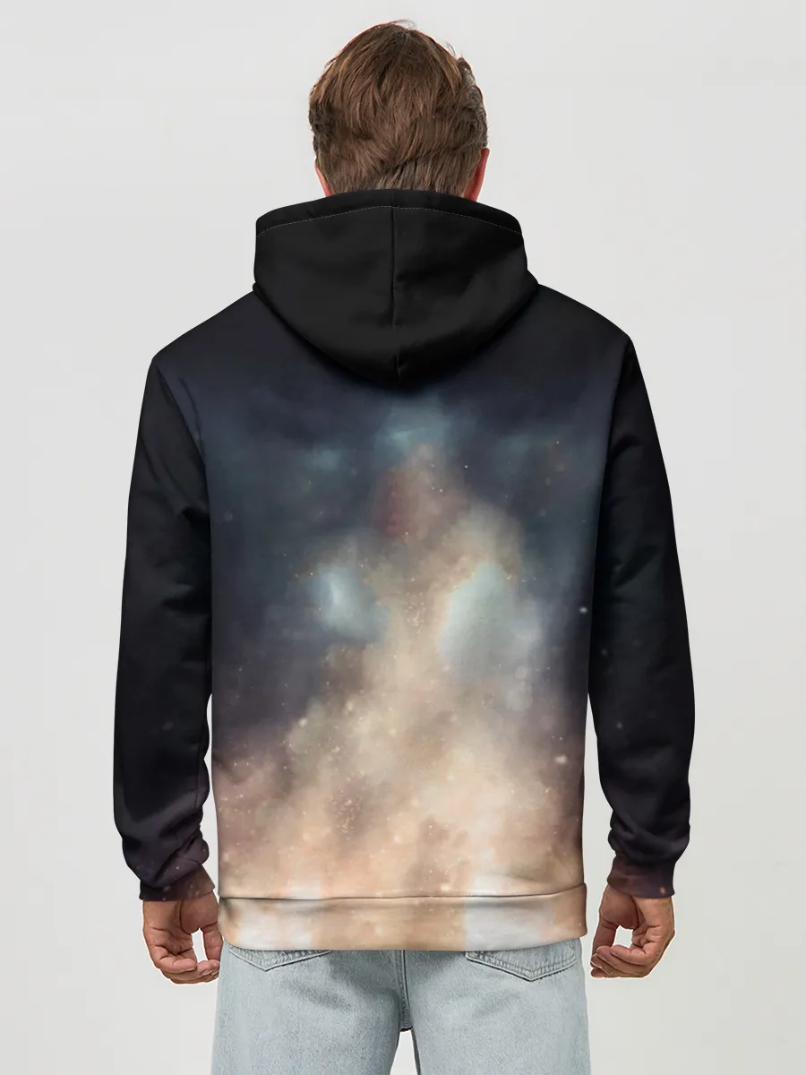 Худи мужской база хлопок / Да начнётся битва