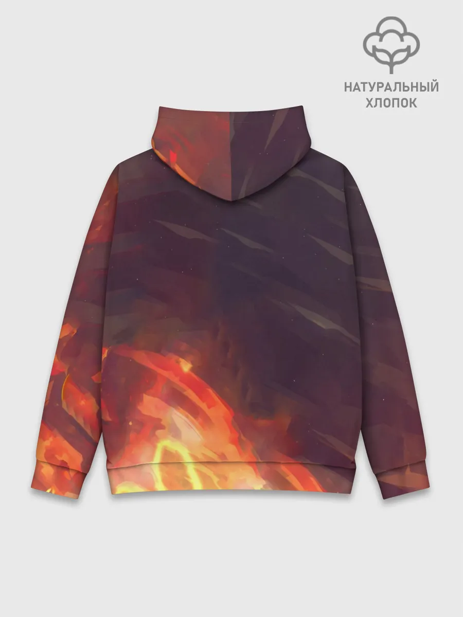 Худи мужской база хлопок / Hu Tao, Ху Тао