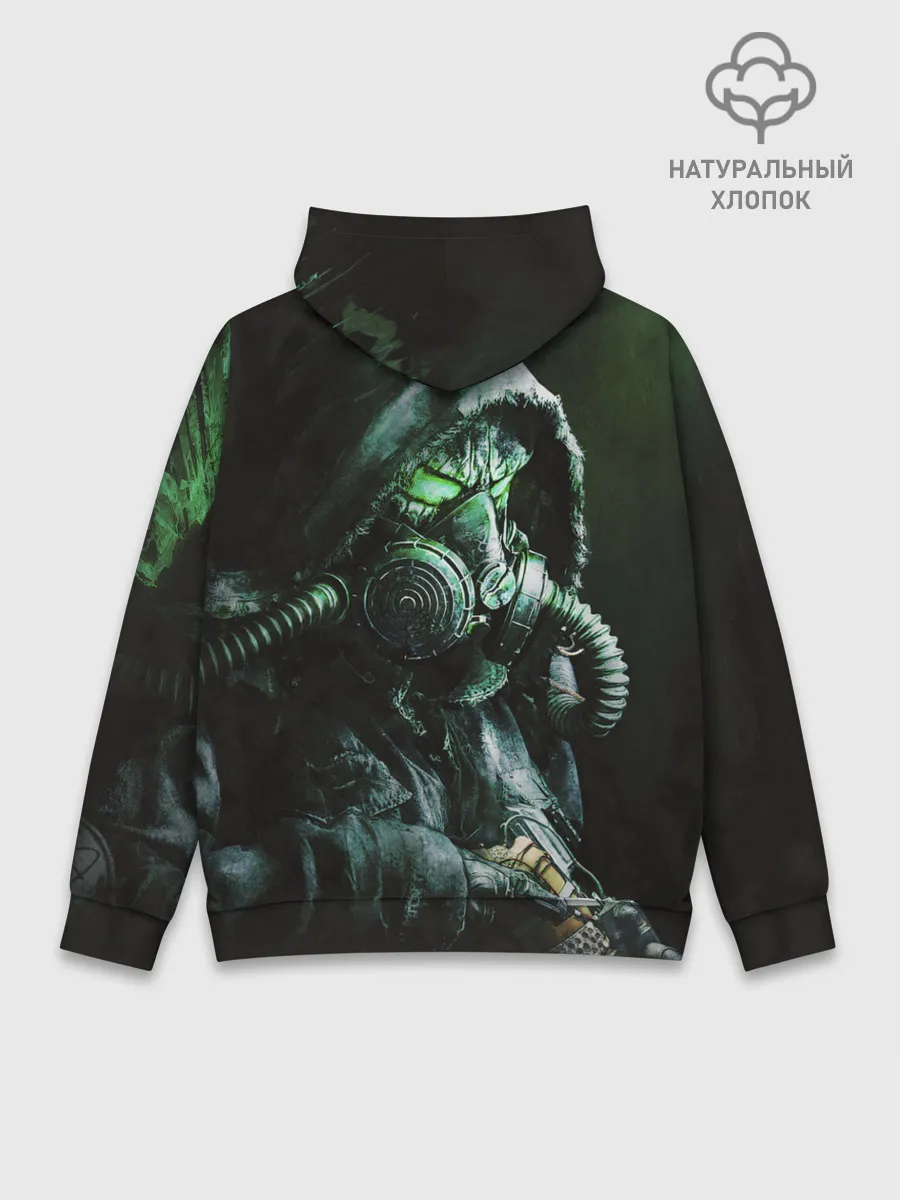 Худи мужской база хлопок / Chernobylite - Черный сталкер