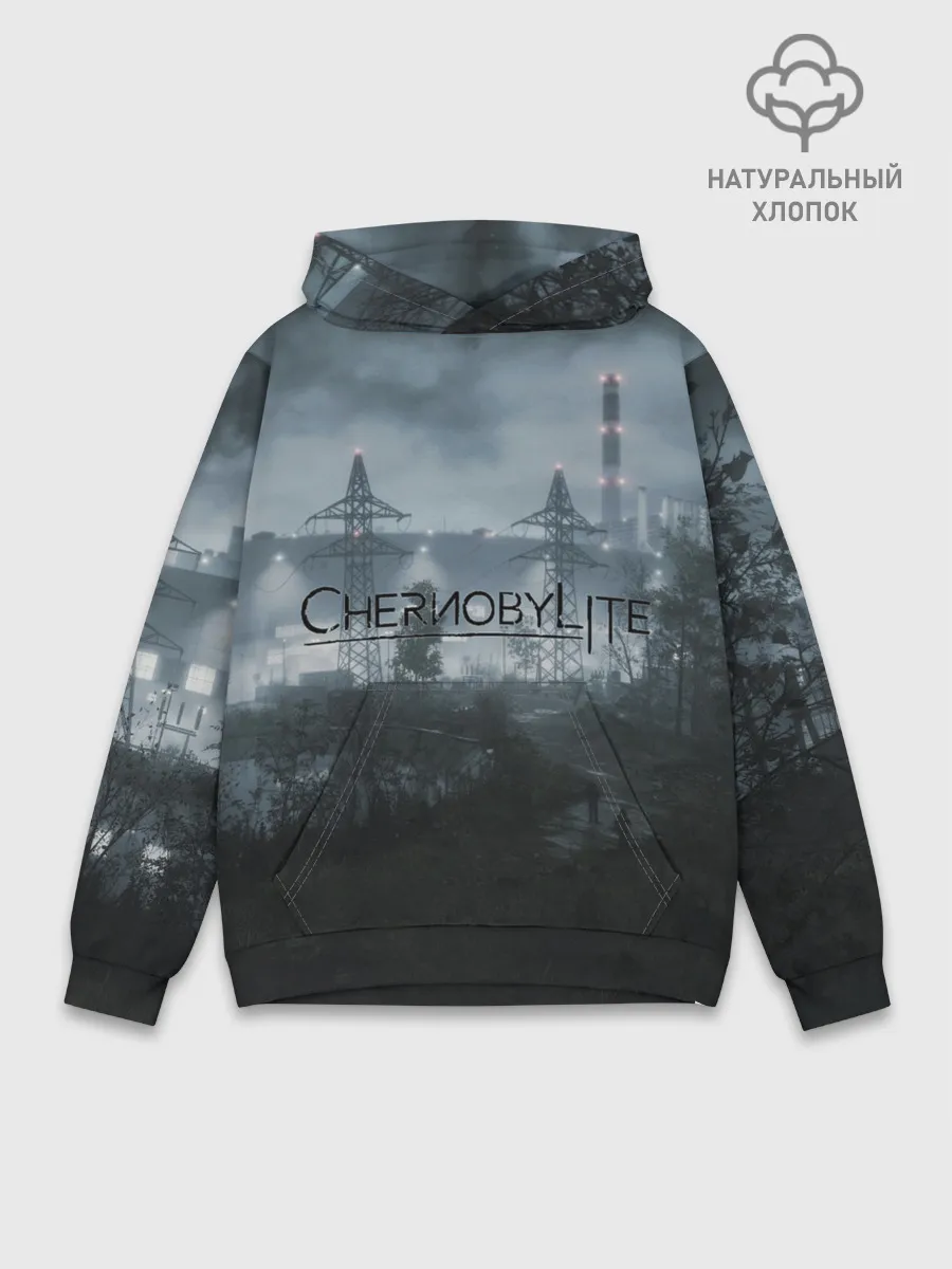 Худи мужской база хлопок / Chernobylite - ЧАЭС