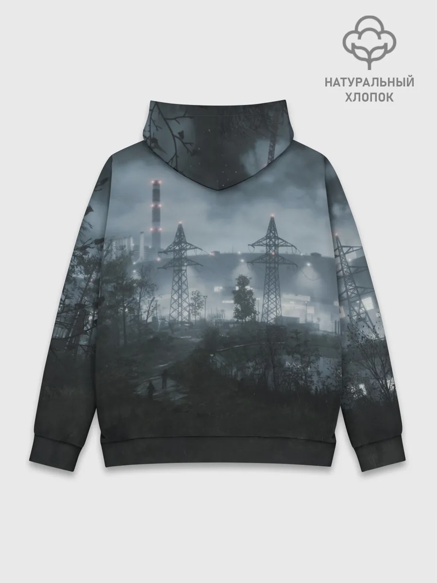 Худи мужской база хлопок / Chernobylite - ЧАЭС
