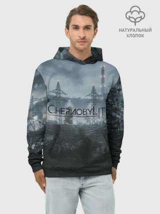 Худи мужской база хлопок / Chernobylite - ЧАЭС