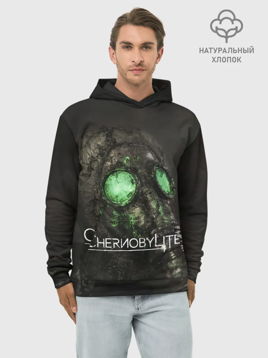 Худи мужской база хлопок / Chernobylite арт