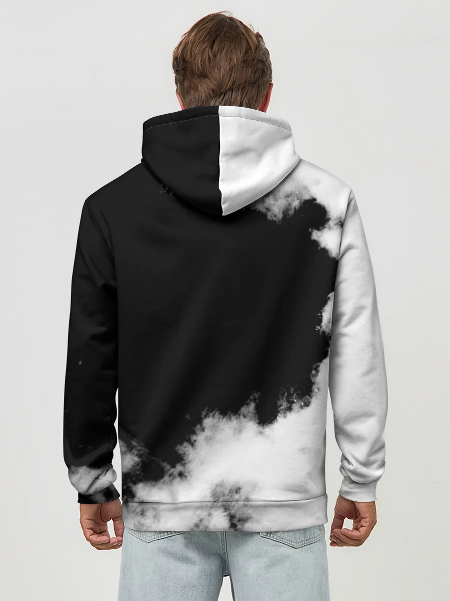 Худи мужской база хлопок / Все пацаны на черном фоне Южный Парк