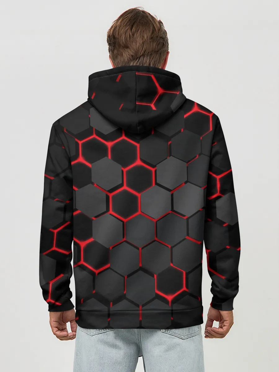 Худи мужской база хлопок / CS:GO 3D плиты