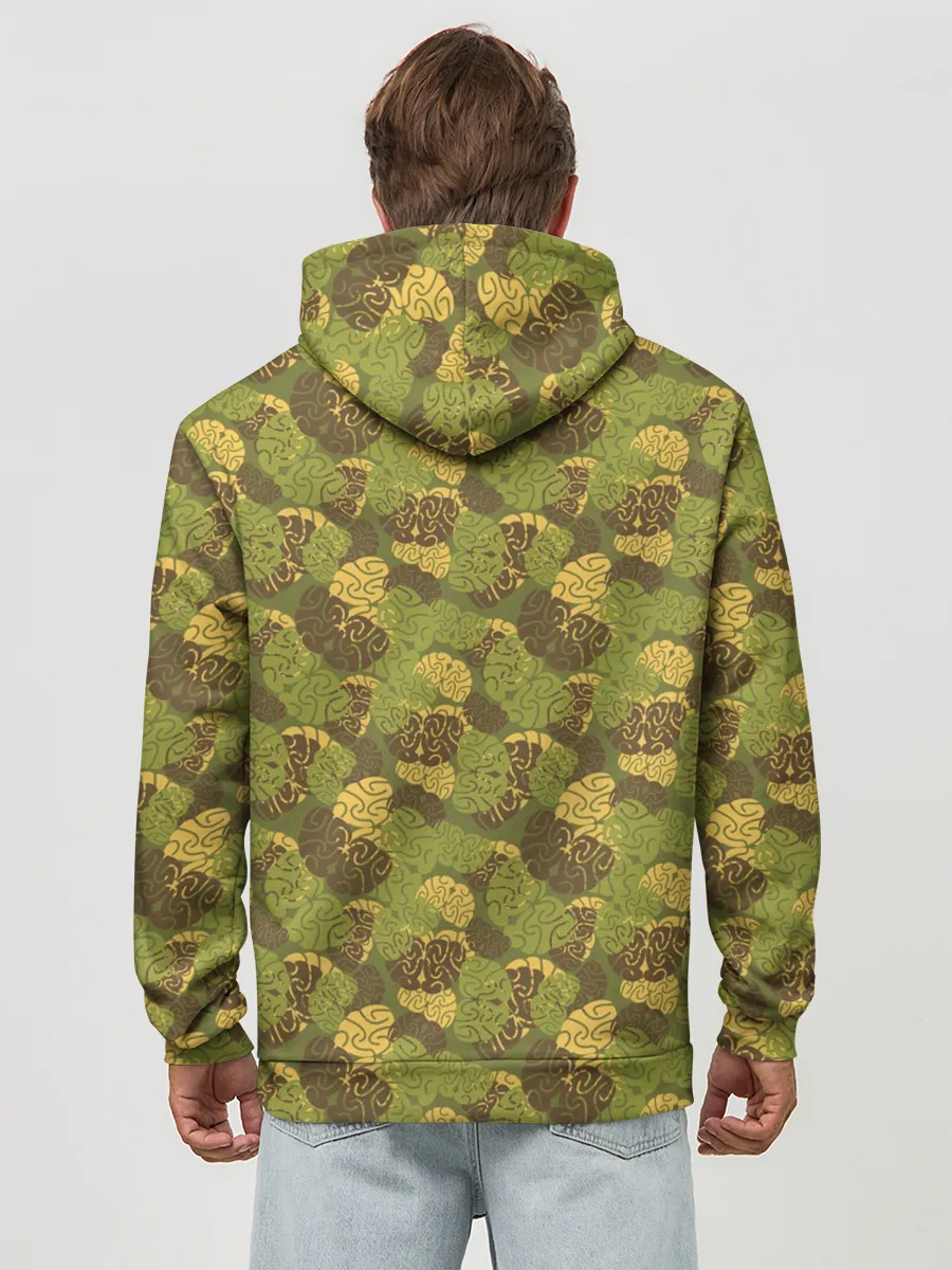 Худи мужской база хлопок / Мозги