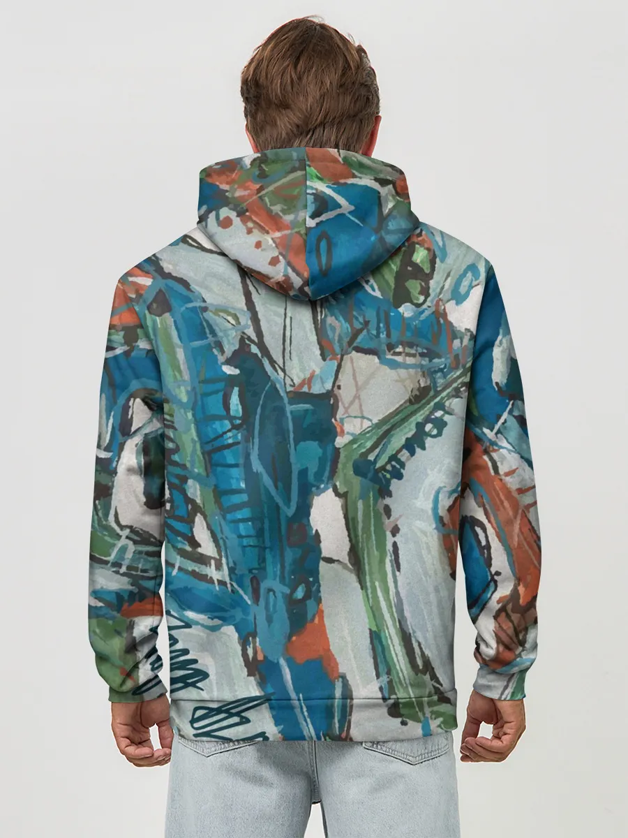 Худи мужской база хлопок / Покорение Эльбруса