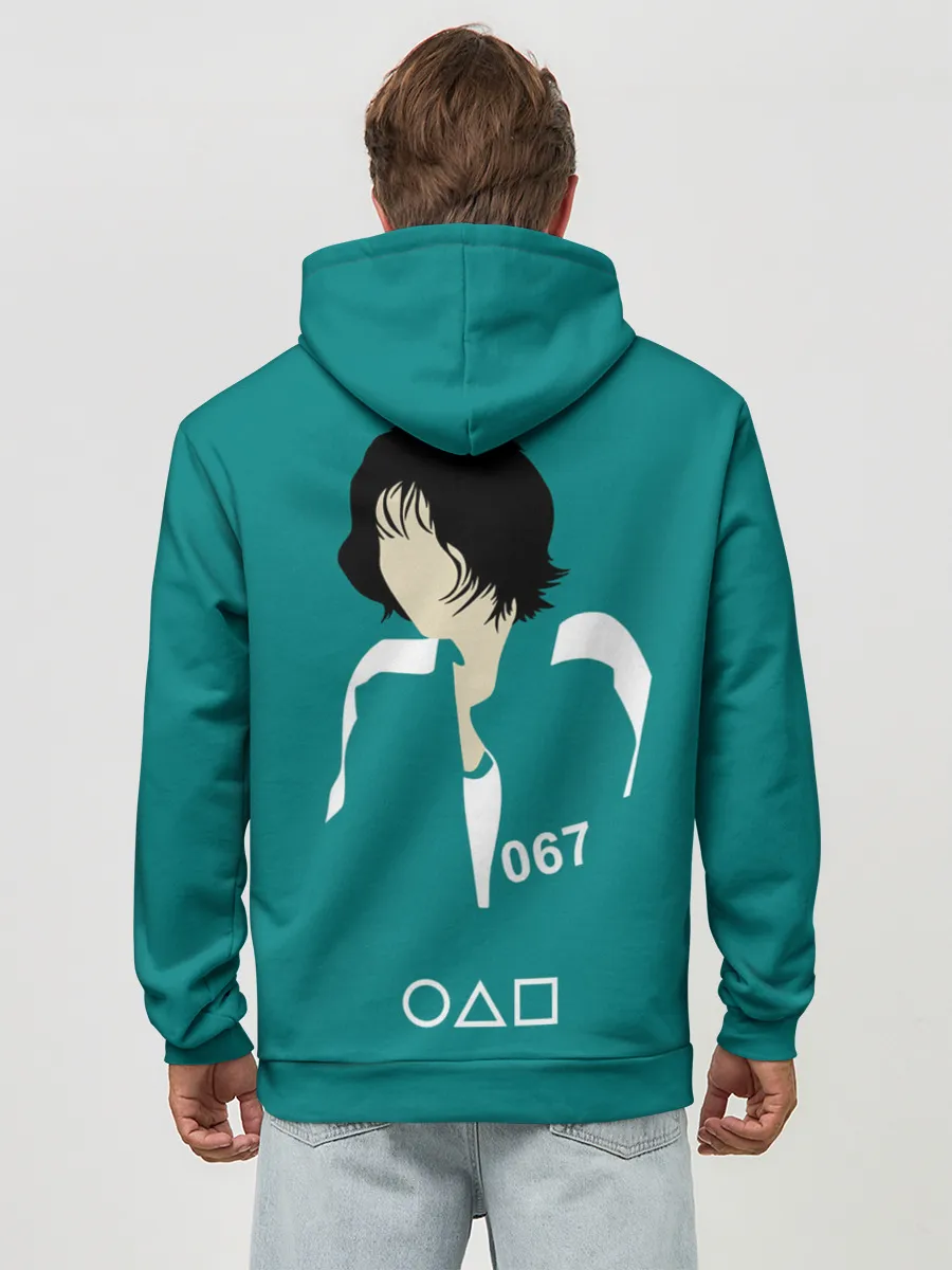 Худи мужской база хлопок / Игра в кальмара: Кан Сэ Бёк 067